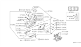 Diagram for 1981 Nissan 280ZX Body Mount Hole Plug - 01658-00021