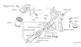 Diagram for 1990 Nissan Van Oil Filter - 15050-T5500