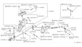 Diagram for Nissan Van Shift Cable - 34935-26C00