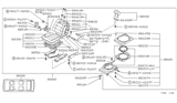 Diagram for Nissan Van Armrest - 88750-17C10