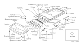 Diagram for 1990 Nissan Van Grille - 27922-17C03