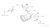 Diagram for Nissan Van Vehicle Speed Sensor - 31935-41X10