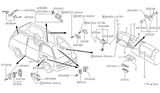 Diagram for Nissan Van Cigarette Lighter - 25335-89950