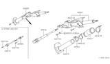 Diagram for Nissan Van Intermediate Shaft - 48820-26C00