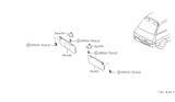 Diagram for 1989 Nissan Van Sun Visor - 96401-17C62