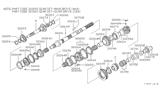 Diagram for Nissan Van Synchronizer Ring - 32607-V5051