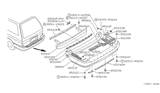 Diagram for Nissan Van Bumper - H5022-17C10
