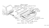 Diagram for 1990 Nissan Van Bumper - H5022-17C10