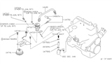 Diagram for 1987 Nissan Van EGR Tube - 14120-17C00