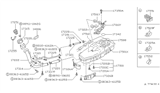 Diagram for 1988 Nissan Van Fuel Pump - 17050-17C00