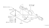 Diagram for Nissan Van Sway Bar Kit - 56230-16C00