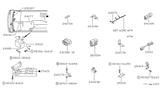 Diagram for 1987 Nissan Van Battery Terminal - 24110-17C00