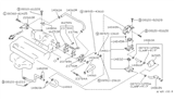 Diagram for 1988 Nissan Pulsar NX Spool Valve - 16251-51E10