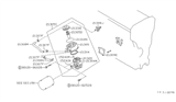 Diagram for 1987 Nissan Pulsar NX Oil Cooler - 21305-30F00