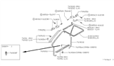 Diagram for 1988 Nissan Pulsar NX Weather Strip - 76862-80M00