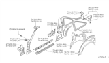 Diagram for 1988 Nissan Pulsar NX Dash Panels - 67600-84M30