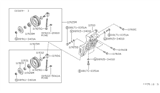 Diagram for 1991 Nissan Sentra A/C Idler Pulley - 11925-77A10