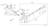 Diagram for 1988 Nissan Pulsar NX Clutch Master Cylinder - 30610-02Y50