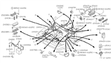 Diagram for Nissan Sentra Battery Cable - 24110-53A00