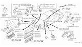 Diagram for 1988 Nissan Pulsar NX Relay - 25230-84M00