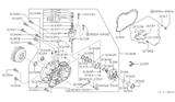 Diagram for 1988 Nissan Pulsar NX Bellhousing - 31340-21X72