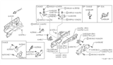 Diagram for 1988 Nissan Pulsar NX Air Duct - 62860-82M00