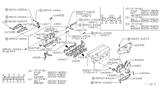 Diagram for 1983 Nissan Pulsar NX Intake Manifold Gasket - 14035-11M25