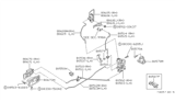 Diagram for 1989 Nissan Pulsar NX Door Handle - 80607-80M13