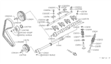 Diagram for Nissan Pulsar NX Exhaust Valve - 13202-D4210