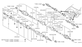 Diagram for 1987 Nissan Pulsar NX CV Joint - 39771-65A25