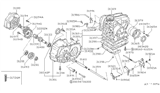 Diagram for 1987 Nissan Pulsar NX Torque Converter - 31100-21X24