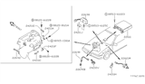 Diagram for 1988 Nissan Pulsar NX Oxygen Sensor - 22690-28F20