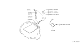 Diagram for Nissan Pulsar NX Neutral Safety Switch - 31918-01X11