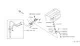 Diagram for 1987 Nissan Pulsar NX Fuel Injector - 16600-01Y00