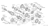 Diagram for Nissan Stanza Output Shaft Bearing - 32223-03E00