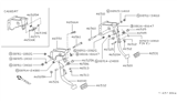 Diagram for 1990 Nissan Pulsar NX Brake Pedal - 46520-84M00