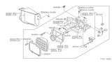 Diagram for 1987 Nissan Pulsar NX Headlight - 26075-80M00