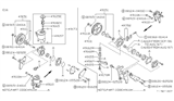 Diagram for 1989 Nissan Sentra Power Steering Reservoir - 49180-50A00