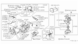 Diagram for 1987 Nissan Sentra A/C Switch - 27510-60A00