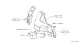 Diagram for 1990 Nissan Pulsar NX Fuel Door - 78830-80M00