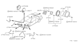 Diagram for Nissan Pulsar NX Car Speakers - 28155-80M00