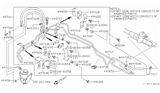 Diagram for 1988 Nissan Pulsar NX Power Steering Hose - 49725-64M00