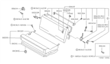 Diagram for Nissan Pulsar NX Seat Cushion - 88300-84M00