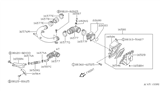 Diagram for 1985 Nissan 200SX Mass Air Flow Sensor - 22680-61A00