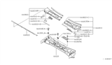 Diagram for 2004 Nissan Xterra Weather Strip - 66830-2S400