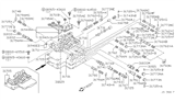 Diagram for Nissan Frontier Valve Body - 31705-48X78