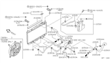 Diagram for Nissan Xterra Radiator fan - 92120-4S100