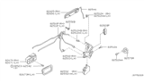 Diagram for 2003 Nissan Frontier Door Striker - 80570-1Z200