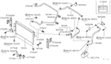 Diagram for 2003 Nissan Xterra A/C Condenser - 92100-1Z600