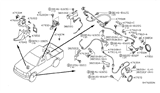 Diagram for 2001 Nissan Frontier ABS Control Module - 47660-9Z500